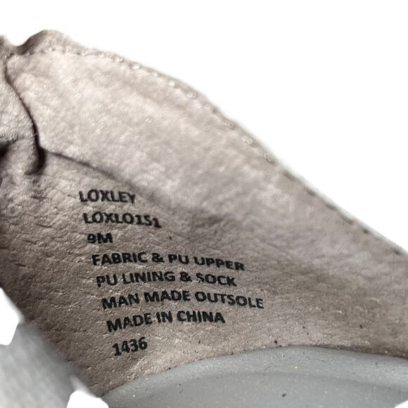 Steve Madden Loxley Wedge High Top Sneaker Gray Bootie 9 - Picture 8 of 11